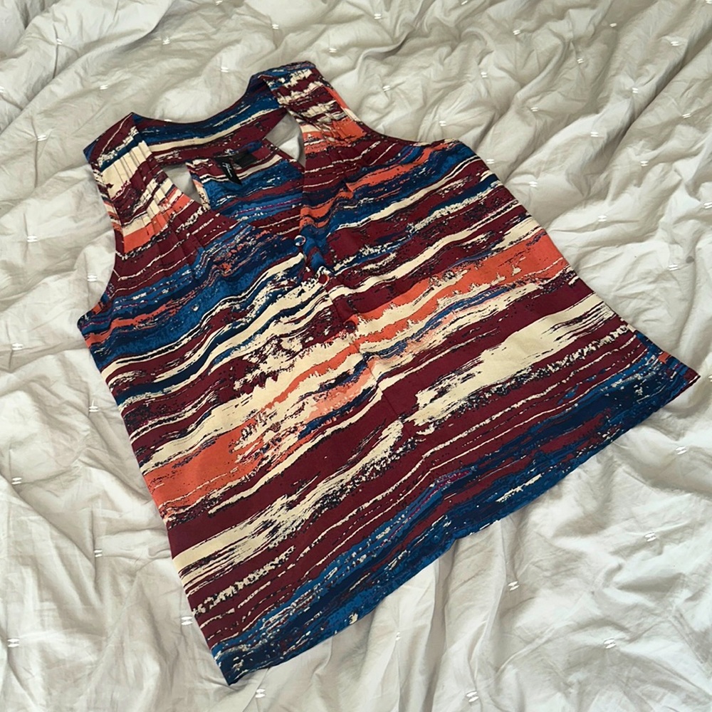 Racer back blouse